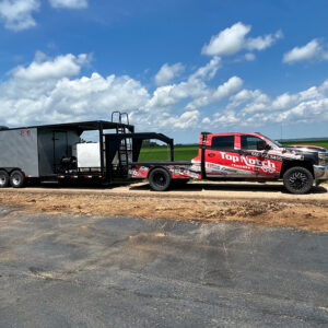 Gooseneck Drone Trailer by Top Notch Trailers LLC