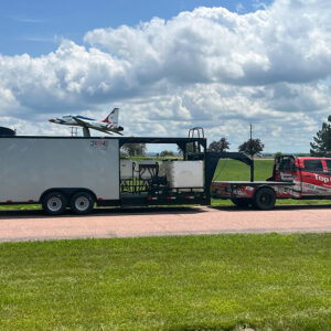 Gooseneck Drone Trailer by Top Notch Trailers LLC