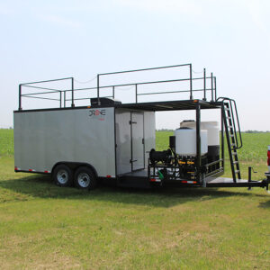 Agricultural drone trailer