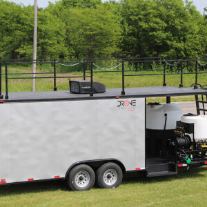 Agricultural drone trailer
