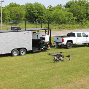 agricultural drone and trailer 1
