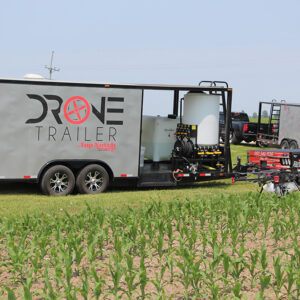 agricultural drone trailer