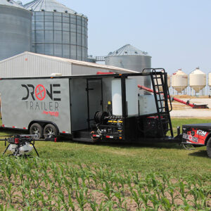 drone and agricultural drone trailer
